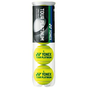 メンズ レディース ツアープラチナム 硬式テニスボール プレッシャーボール テニス用品 1ダース　4個入り×3ペット缶 ヨネックス YONEX TBTPL4