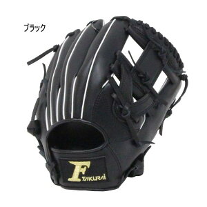 サクライ貿易 ジュニア キッズ Falcon ファルコン 少年用ソフトボールグローブ ソフトボール用グラブ 少年 オールラウンド ブラック 黒 送料無料 SAKURAI FGS-211