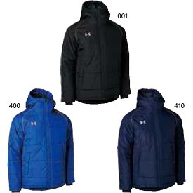 アンダーアーマー メンズ UA チーム インシュレーテッド ジャケット TEAM INSULATED JACKET コールドギア 秋冬モデル トレーニングウェア 防風 ブラック 黒 ネイビー ブルー 青 送料無料 UNDER ARMOUR 1371023