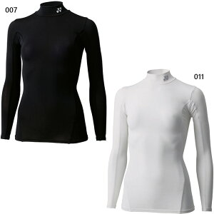 ヨネックス レディース STB フィットネスモデル ハイネック長袖シャツ スポーツインナー アンダーウェア 着圧 フィットネス ヨガ ランニング ホワイト 白 ブラック 黒 ブルー 青 ピンク 送料