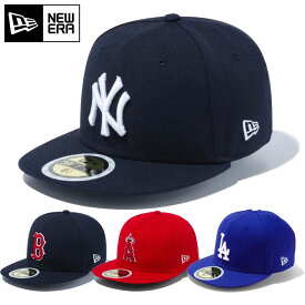 メジャーリーグ ニューエラ ジュニア キッズ Kids 59FIFTY MLBオンフィールド 5950 帽子 ベースボールキャップ カジュアル ストリート レッド 赤 送料無料 NEW ERA