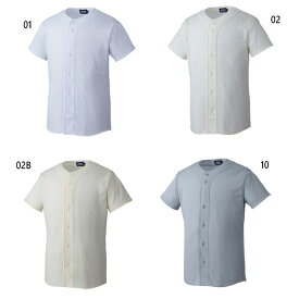 アシックス メンズ レディース スクールゲームシャツ 野球ウェア トップス ホワイト 白 グレー 灰色 送料無料 asics BAS015