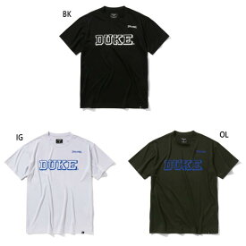 スポルディング メンズ Tシャツ デュークロゴ スムースドライ バスケットボールウェア トップス 半袖 トレーニング 練習着 吸水速乾 白 黒 ブラック 黒 グレー カーキ 灰色 送料無料 SPALDING SMT22042D