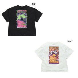 ラスティ ジュニア キッズ 半袖Tシャツ90S FIT トップス シンプル 吸汗速乾 カジュアル ホワイト 白 ブラック 黒 送料無料 RUSTY 962509