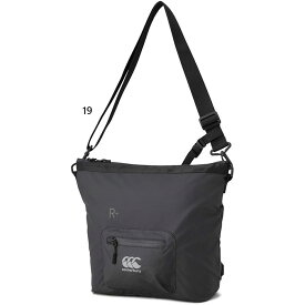 カンタベリー メンズ レディース R+(アールプラス)エアーショルダーバッグ R+ AIR SHOULDER BAG 肩掛け 鞄 ブラック 黒 送料無料 canterbury AB02303