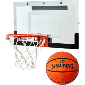 スポルディング メンズ レディース ジュニア スラムジャム NCAA バスケットボール ミニゴール 家庭用 小型バスケットボール付 送料無料 SPALDING E561034T