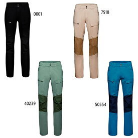 マムート メンズ ジナール ハイブリッド パンツ Zinal Hybrid Pants アウトドアウェア ボトムス ブラック 黒 送料無料 Mammut 1022-01970