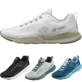 ヨネックス レディース セーフラン フィットジョグ ランニングシューズ ジョギング マラソン 紐靴 ローカット ホワイト 白 カーキ 送料無料 YONEX SHRFJ1L