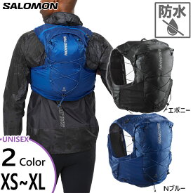 サロモン メンズ レディース ADV SKIN CROSS SEASON 15 リュックサック バックパック バッグ 鞄 防水 ベスト トレイルランニング ブルー 青 送料無料 Salomon LC1918300 LC1918400
