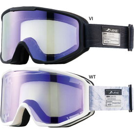 アックス メンズ レディース スノーゴーグル スキー スノーボード ウィンタースポーツ ホワイト 白 パープル 紫 送料無料 AXE AX800SPC