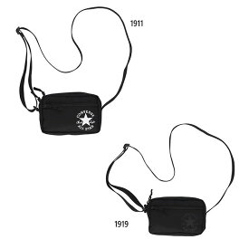 1L コンバース メンズ レディース ジュニア ミニショルダーバッグ ショルダーバッグ 肩掛け 鞄 ブラック 黒 送料無料 CONVERSE C2412054