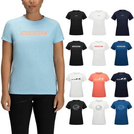 マムート レディース QD Logo Print T-Shirt AF アウトドアウェア トップス 半袖Tシャツ ホワイト 白 ブラック 黒 送料無料 Mammut 1017-02022