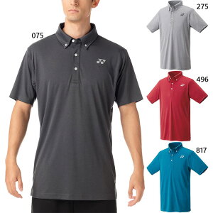 ヨネックス メンズ レディース ユニゲームシャツ テニス バドミントンウェア トップス 半袖 吸汗速乾 UVカット グレー ブルー レッド 青 赤 灰色 送料無料 YONEX 10600