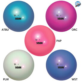 ササキ レディース マグネティックボール F.I.G. 国際体操連盟認定品 M-207MG-F 体操用品 ボール 新体操 ホワイト 白 ブルー 青 ピンク 送料無料 SASAKI M207MGF