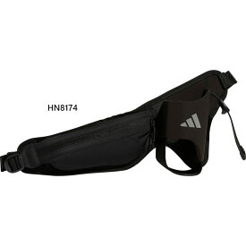 アディダス メンズ レディース ランニング ボトルバッグ バッグ 鞄 マラソン ジョギング ブラック 黒 送料無料 adidas MLQ46