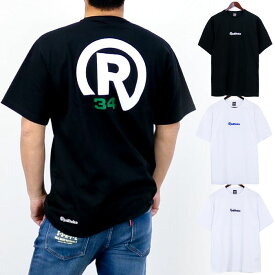 リアルビーボイス メンズ レディース R34 ドライ コットン Tシャツ R34 DRY COTTON T-SHIRT 半袖Tシャツ トップス 吸水速乾 ホワイト 白 ブラック 黒 送料無料 RealBvoice 10451-11860