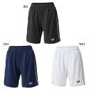 ブラックナイト メンズ レディース ゲームパンツ テニス バドミントンウェア ボトムス 吸汗速乾 UVカット ストレッチ ハーフパンツ ホワイト 白 ブラック 黒 ネイビー 送料無料 blackknight S-4351U