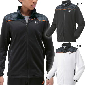 ヨネックス メンズ レディース ユニニットウォームアップシャツ テニス バドミントンウェア トップス 長袖 ホワイト 白 ブラック 黒 送料無料 YONEX 51055