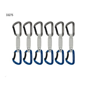 �}���[�g �����Y ���f�B�[�X ���[�N�z�[�X �L�[���b�N 12 �Z���`���[�g�� 6-�p�b�N QD Workhorse Keylock 12 cm 6-Pack Quickdraws �N���C�~���O �O���[ �D�F �������� Mammut 2040-02571