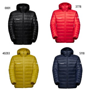 マムート メンズ クラッグ インサレーション フーデッド ジャケット Crag IN Hooded Jacket アウトドアウェア トップス 上着 アウター 長袖 ブラック 黒 レッド 赤 イエロー 黄色 送料無料 Mammut 1013-