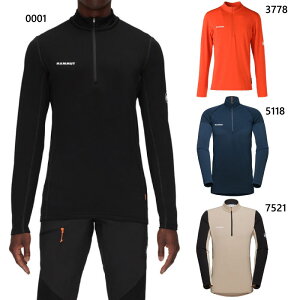 }[g Y GiW[ ~bhC[ n[tWbv vI[o[ Aenergy ML Half Zip Pull AF AEghAEFA gbvX oR   ubN   Mammut 1016-01120