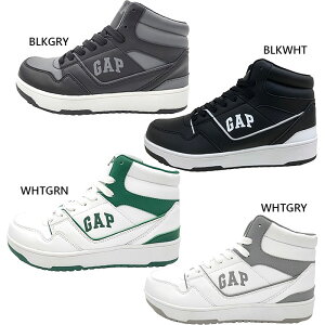 防水 ギャップ メンズ レディース Retro Basketball Sneaker Water Proof スニーカー シューズ 紐靴 バッシュ ハイカット ホワイト 白 ブラック 黒 送料無料 GAP GPU22342