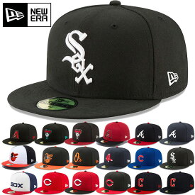 ホワイトソックス レッドソックス ニューエラ メンズ レディース 59FIFTY MLB 5950 帽子 ベースボールキャップ メジャーリーグ 大リーグ ストリート ホワイト 送料無料 NEW ERA