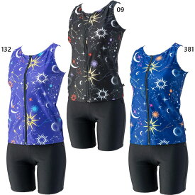 フットマーク レディース 長持ちする水着セパレーツ スイムウエア スイミング 水泳 フィットネス水着 ブラック 黒 ネイビー パープル 紫 送料無料 FOOTMARK 250072