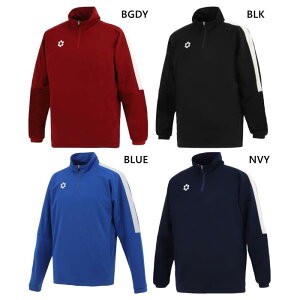 スフィーダ メンズ レディース BP ウォームアップハーフジップトップ サッカーウェア フットサルウェア トップス 長袖 ブラック 黒 ネイビー ブルー 青 送料無料 Sfida SA25813