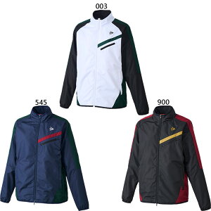 ダンロップ レディース ウインドジャケット WIND JACKET テニス バドミントンウェア トップス 上着 アウター 長袖 ホワイト 白 ブラック 黒 ネイビー 送料無料 DUNLOP DAW4461W