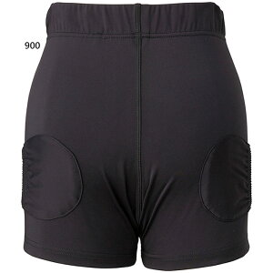 ダンロップ レディース インナースパッツ INNER SPATS テニス バドミントンウェア ボトムス アンダーウェア スポーツインナー ブラック 黒 送料無料 DUNLOP DAU7390W