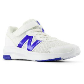 【7月下旬入荷予約商品】 ニューバランス ジュニア キッズ NB 578 v1 スニーカー シューズ 運動靴 ベルクロ マジックテープ ランニング マラソン ホワイト 白 ブルー 青 送料無料 New Balance PT578OHW PT578TAW