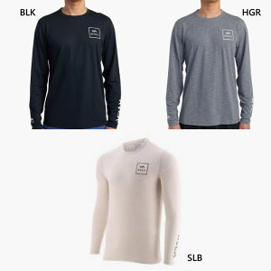 ルーカ メンズ 長袖ラッシュガード SURF SHIRT L/S カジュアルウェア トップス ホワイト 白 ブラック 黒 送料無料 RVCA VA BF041857