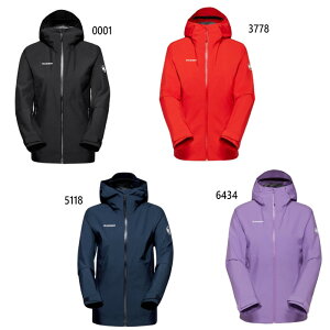 マムート レディース アルト ライト ハードシェル フーデッド ジャケット アジアンフィット Alto Light HS Hooded Jacket AF アウトドアウェア ブラック 黒 レッド 赤 送料無料 Mammut 1010-31240