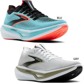 D幅 レギュラー幅 ブルックス メンズ ハイペリオン3 Hyperion 3 ランニングシューズ ジョギング マラソン グレー ブルー 青 灰色 送料無料 BROOKS BRM4653