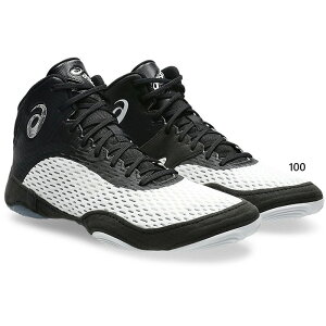 普通幅 アシックス メンズ スプリットエリート SPLIT ELITE レスリングシューズ ミッドカット 練習 試合 ホワイト 白 送料無料 asics 1081A066