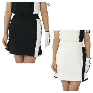 フィラ ゴルフ レディース 軽量ニットスカート ゴルフウェア ボトムス ホワイト 白 ブラック 黒 送料無料 FILA GOLF 794343