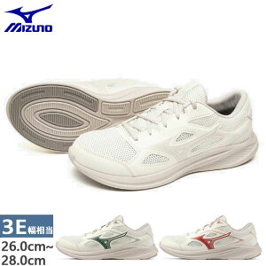 【11月中旬入荷予約商品】 3E幅 ミズノ メンズ マキシマイザー27 ランニングシューズ ジョギング マラソン スニーカー シューズ 紐靴 ベージュ 送料無料 Mizuno K1GA2500