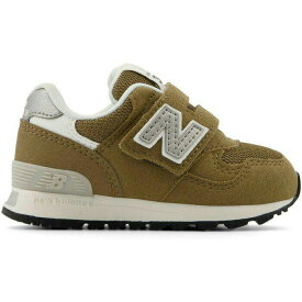 全3色 W幅 ニューバランス ベビー キッズ NB 313 スニーカー シューズ 運動靴 ベルクロ マジックテープ ローカット グレー ブラウン ピンク 茶色 灰色 送料無料 New Balance IO313TA2W IO313TB2W IO313TH2W