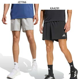 アディダス メンズ Adi365ランニング エッセンシャル ショーツ ジョギング マラソン ランニングウェア ボトムス ショートパンツ ブラック 黒 グレー 灰色 送料無料 adidas QY036