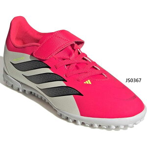 �A�f�B�_�X �W���j�A �L�b�Y �v���f�^�[ �N���u PREDATOR CLUB Hook-and-Loop Turf Football Shoes Kids �T�b�J�[�V���[�Y �g���[�j���O�V���[�Y ���b�h �� �������� adidas JS0367