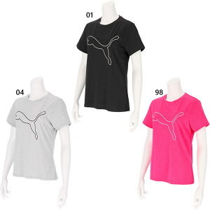 �v�[�} ���f�B�[�X �G�b�Z���V���� W TAD ESSENTIAL HEATHER LOGO T�V���c ����T�V���c �g�b�v�X �t�B�b�g�l�X �g���[�j���O�E�F�A �u���b�N �� �O���[ �s���N �D�F �������� PUMA 527327