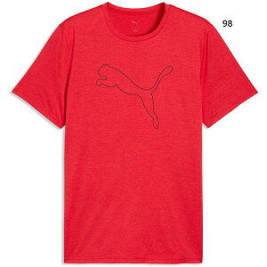 �v�[�} �����Y �G�b�Z���V���� TAD ESSENTIAL HEATHER LOGO T�V���c �t�B�b�g�l�X �g���[�j���O�E�F�A �g�b�v�X ����T�V���c ���b�h �� �������� PUMA 527343