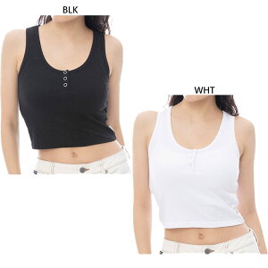 ���[�J ���f�B�[�X �w�����[ HENRY TANK TOP �^���N�g�b�v �J�W���A���E�F�A �g�b�v�X �z���C�g �� �u���b�N �� �������� RVCA VA BF043370