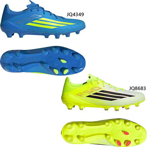 �A�f�B�_�X �����Y ���[�O �y�E�l�H�ŗp F50 LEAGUE Hard Ground Football Boots �T�b�J�[�V���[�Y �X�p�C�N �Œ莮 �u���[ �� �C�G���[ ���F �������� adidas JQ4349 JQ8683