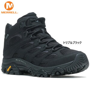 ������ �����Y ���A�u 3 �V���Z�e�B�b�N �~�b�h �S�A�e�b�N�XR MOAB 3 SYNTHETIC MID GORE-TEXR �o�R�C �R�o�� �g���b�L���O�V���[�Y �u���b�N �� �������� MERRELL M500249