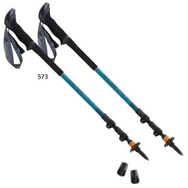 キャラバン メンズ レディース レキ LEKI マカルー ライト AS 登山用品 トレッキングポール ストック アンチショックシステム搭載 ブルー 青 送料無料 CARAVAN 1300554