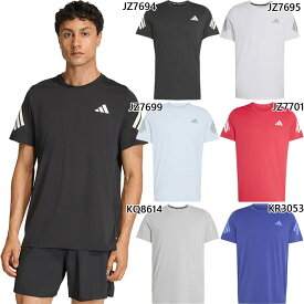 アディダス メンズ Adi365 クライマクール Tシャツ ジョギング マラソン ランニングウェア トップス 半袖Tシャツ ホワイト 白 ブラック 黒 ブルー 青 送料無料 adidas QA182