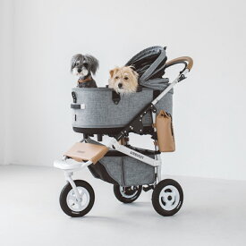 Air Buggy for Dog エアバギーフォードッグブレーキモデルドーム3 ラージ セットエアバギー 犬 カート