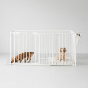 楽天市場 犬 サークル スタイリッシュ ドッグサークル ホワイト 小型 中型犬用 多頭飼い ケージ 犬 ゲージ おしゃれ ケージペット 犬サークル 犬 ケージ 中型犬 ドッグ サークル ゲージ 犬 おしゃれ シンプル サークル 多頭飼い ケージ ペットサークル Free Stitch